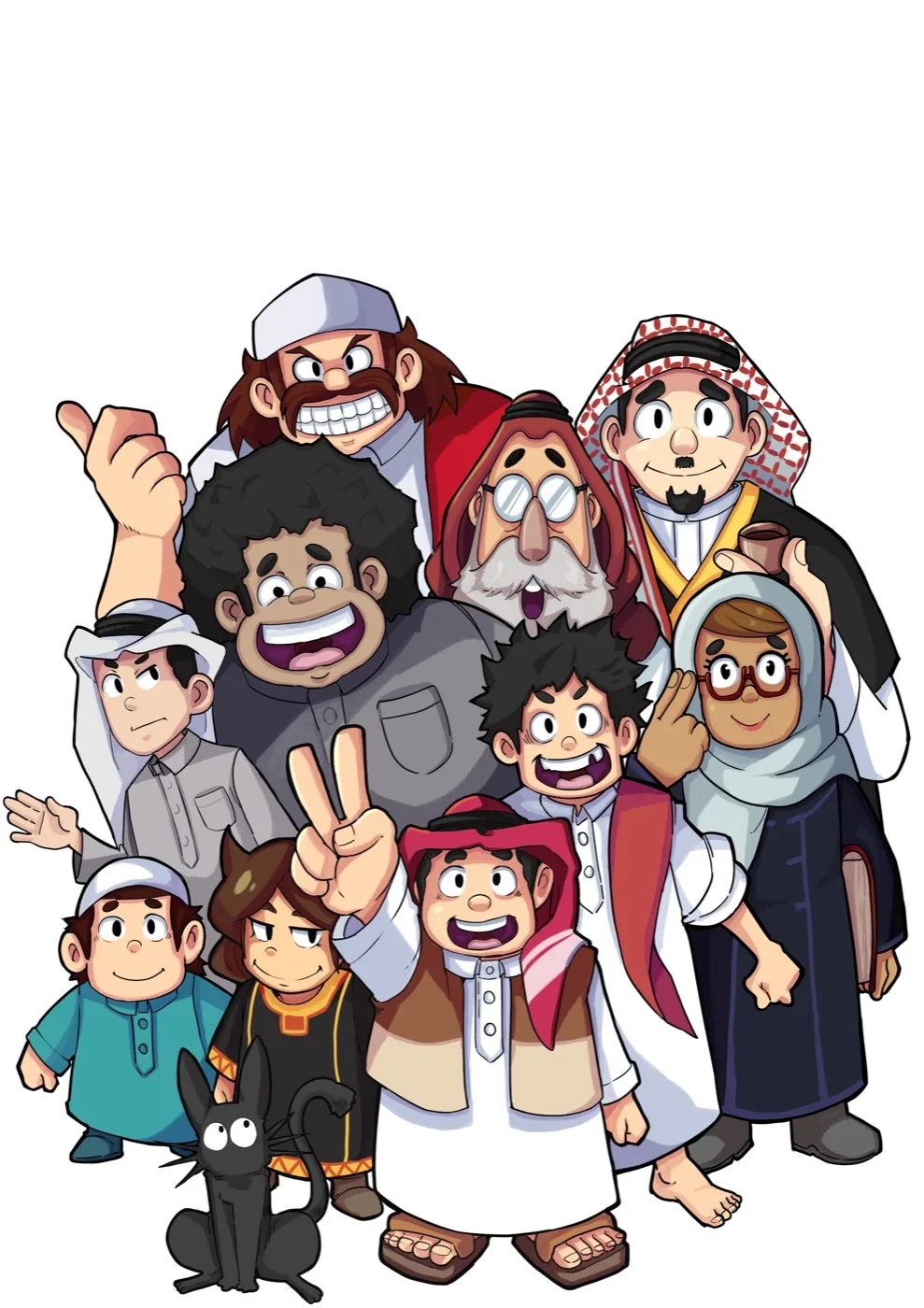Azooma Escape , Full Cast