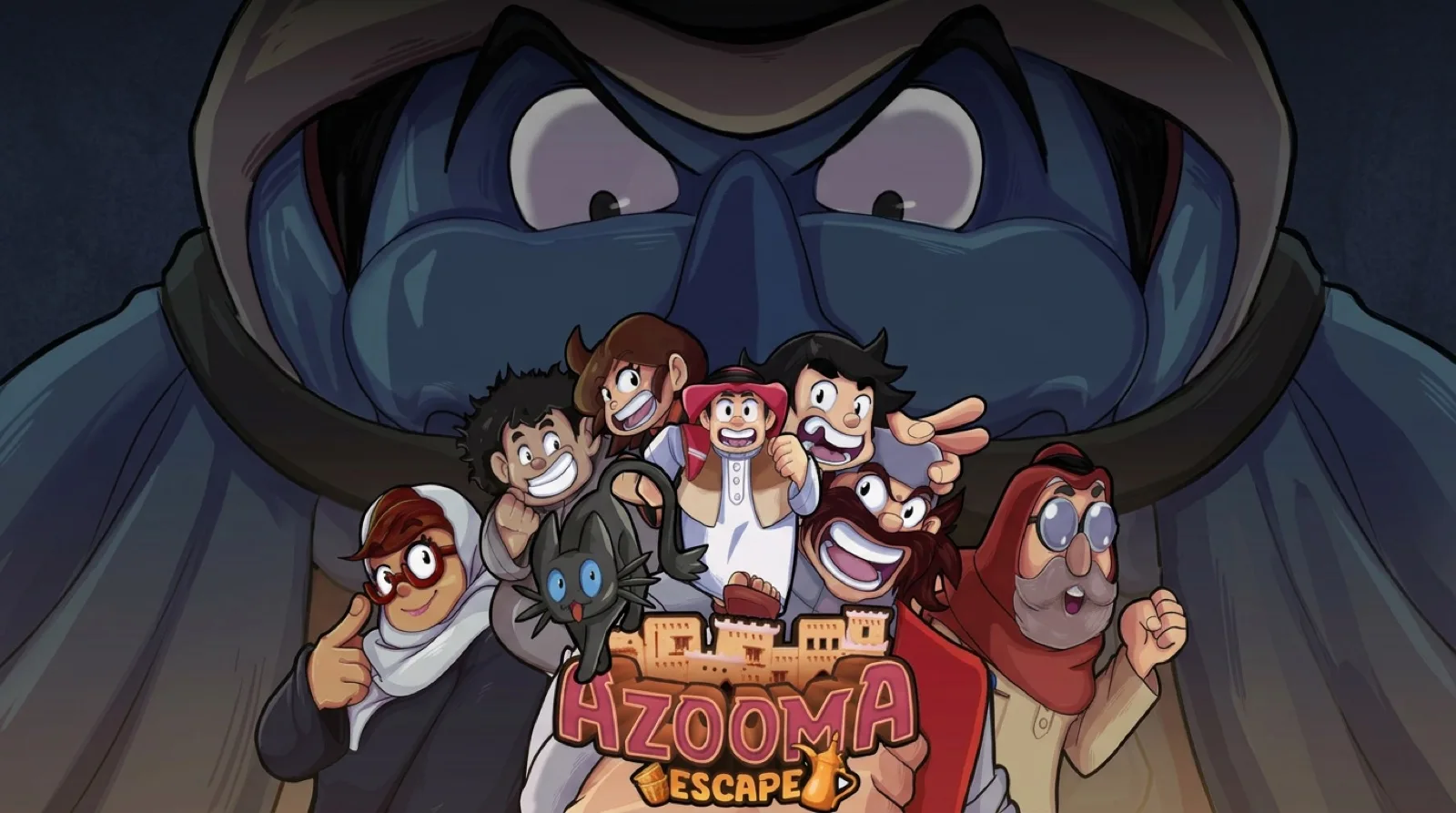 Azooma Escape , Key Art
