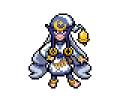 Badriya idle, pixel art animation